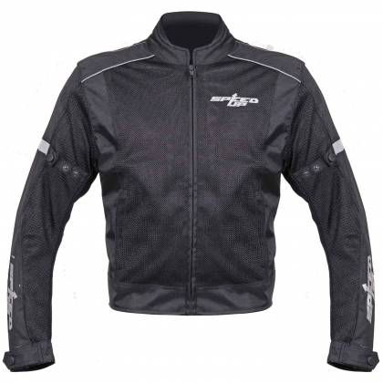 Geacă Moto de Vară din Textil SPEED UP ENTER SHORT · Negru