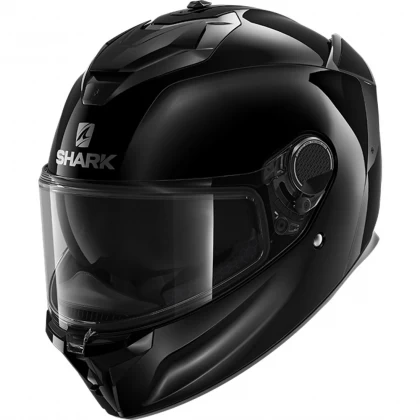 Cască Moto Integrală SHARK SPARTAN GT BCL. MICR. BLANK · Negru
