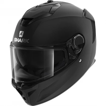 Cască Moto Integrală SHARK SPARTAN GT BCL. MICR. BLANK MAT · Negru Mat