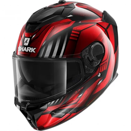 Cască Moto Integrală SHARK SPARTAN GT BCL. MICR. REPLIKAN · Negru / Roșu / Gri