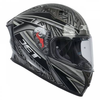 Cască Moto Integrală JET SCUD MAGNET · Gri / Negru