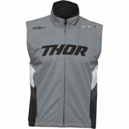Vestă Enduro - Cross THOR WARM UP · Gri / Negru