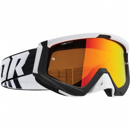 Ochelari Enduro - Cross THOR SNIPER · Negru / Alb