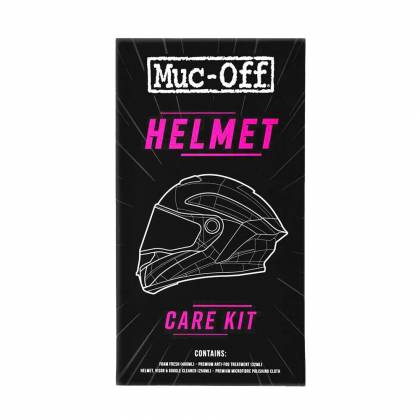 Kit de Îngrijire Cască Moto MUC-OFF HELMET CARE KIT 400ml, ...