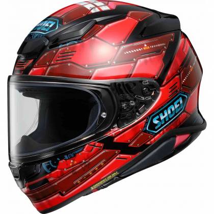 Cască Moto Integrală SHOEI NXR2 Fortress TC-1 · Roșu / Negru