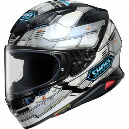 Cască Moto Integrală SHOEI NXR2 Fortress TC-6 · Alb / Negru / Albastru