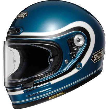Cască Moto Integrală SHOEI GLAMSTER 06 Bivouac TC-2 · Albastru / Alb