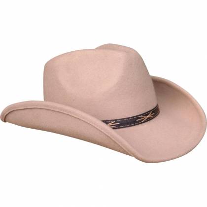 Pălărie Cowboy din Lână WILD WEST HUT43310 · Bej