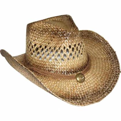 Pălărie Cowboy din Paie WILD WEST SH24407 
