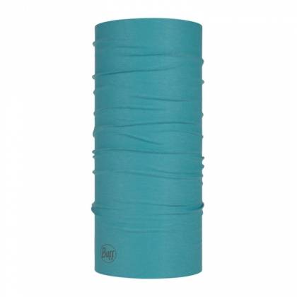 Bandană tubulară multifunctională BUFF ORIGINAL ECOSTRETCH SOLID DUSTY BLUE · Albastru