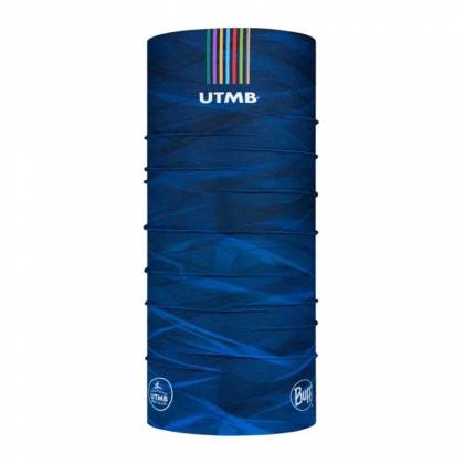 Bandană tubulară multifunctională BUFF ORIGINAL UTMB 2021 · Albastru 