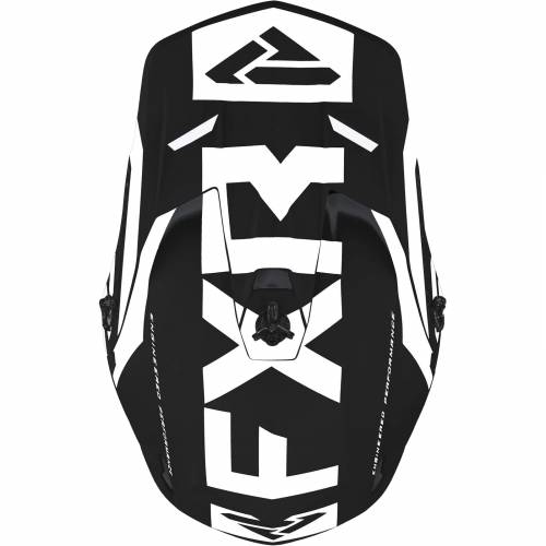Cască Enduro - Cross - Snowmobil FXR RACING CLUTCH EVO LE · Negru / Alb 