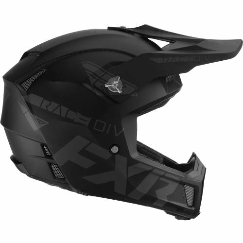 Cască Enduro - Cross - Snowmobil FXR RACING CLUTCH EVO · Negru 
