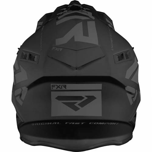 Cască Enduro - Cross - Snowmobil FXR RACING HELIUM PRIME 2023 · Negru 