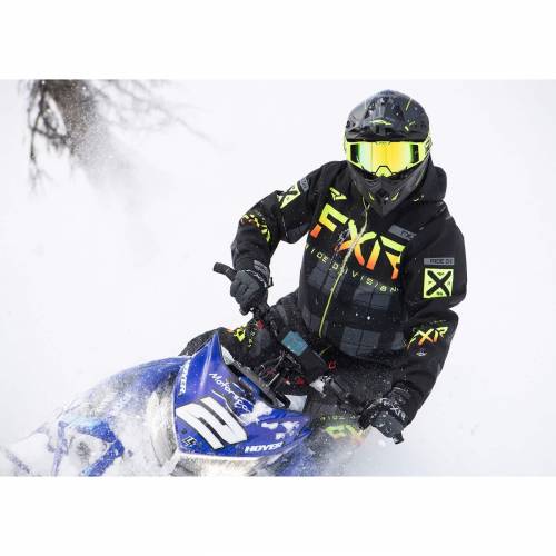 Cască Enduro - Cross - Snowmobil FXR RACING HELIUM PRIME 2023 · Negru 