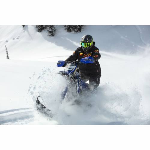Cască Enduro - Cross - Snowmobil FXR RACING HELIUM RACE DIV 2023 · Negru / Verde-Fluo 