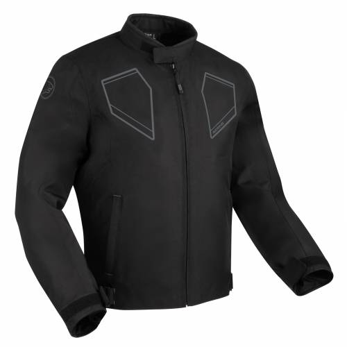Geacă Moto din Textil BERING ASPHALT · Negru 