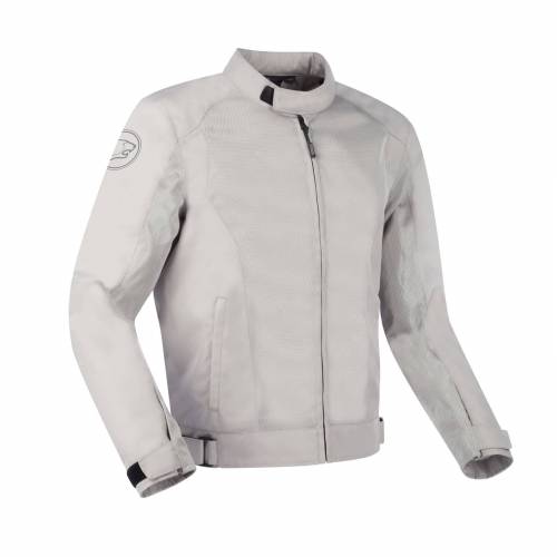 Geacă Moto de Vară din Textil BERING NELSON · Gri 