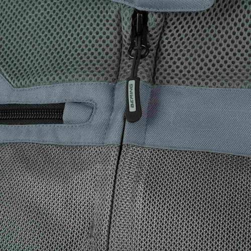 Geacă Moto Damă de Vară din Textil BERING LADY MALIBU · Gri 
