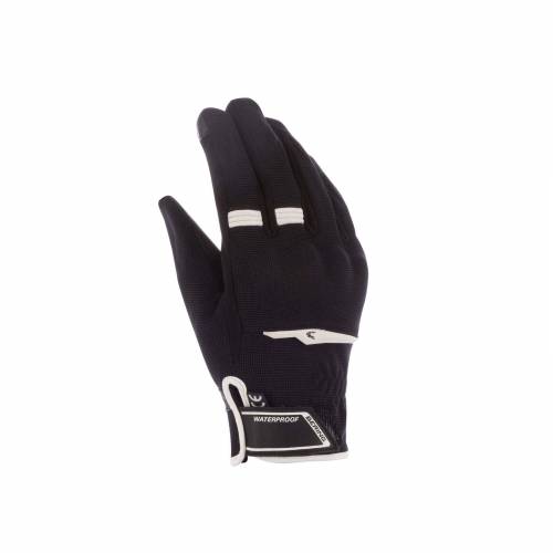 Mănușile Moto Damă din Textil BERING LADY BORNEO EVO · Negru / Alb 