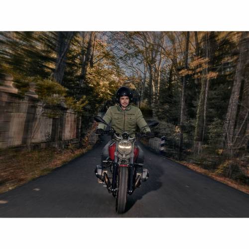 Geacă Moto din Textil SEGURA PATROL · Albastru 