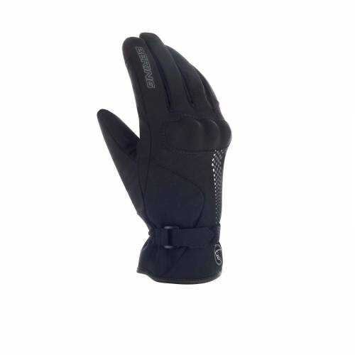 Mănuși Moto Damă din Textil BERING LADY CARMEN · Negru 
