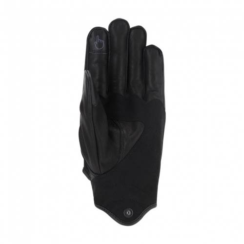 Mănuși Moto din Piele RICHA CUSTOM 2 · Negru 