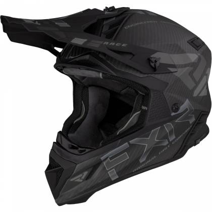 Cască Enduro - Cross - Snowmobil FXR RACING HELIUM CARBON ALLOY 