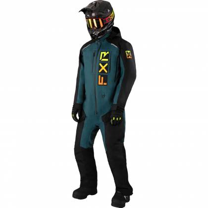 Combinezon Snowmobil FXR RACING RECRUIT LITE · Negru / Albastru / Galben