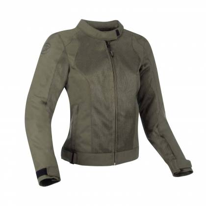 Geacă Moto Damă de Vară din Textil BERING LADY NELSON · Kaki