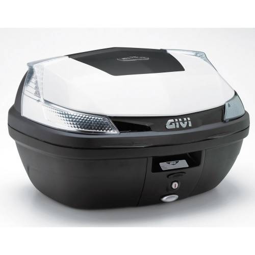 Cutie / Topcase Moto GIVI B47NTML · Negru / Alb