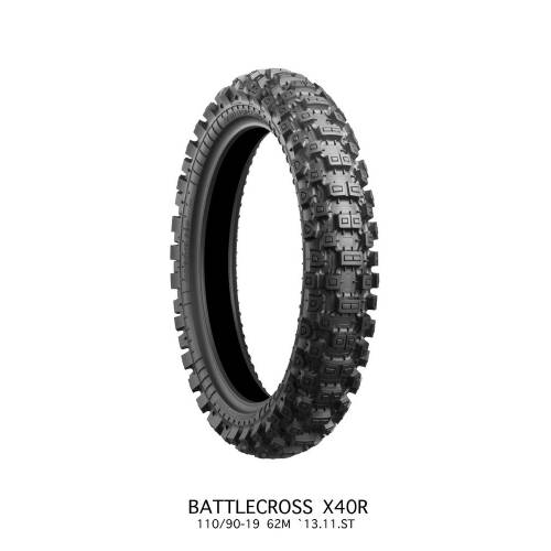 Anvelope Bridgestone X40R HARD 100/90-19 57M TT NHS