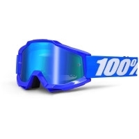 Ochelari 100% ACCURI Mirror Blue - albastru/alb