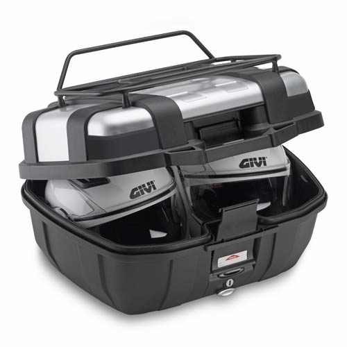 Cutie / Topcase Moto GIVI TRK52N · Negru / Gri