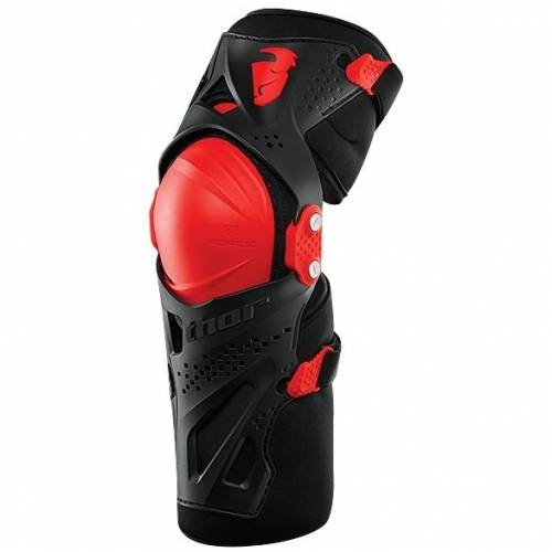 Genunchiere Enduro - Cross THOR FORCE XP · Roșu / Negru