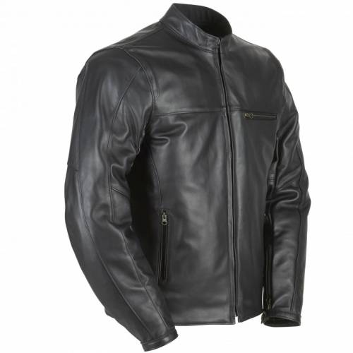 Geacă Moto din Piele BERING DANY · Negru