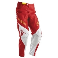Pantaloni THOR S6 PHASE HYPER rosu