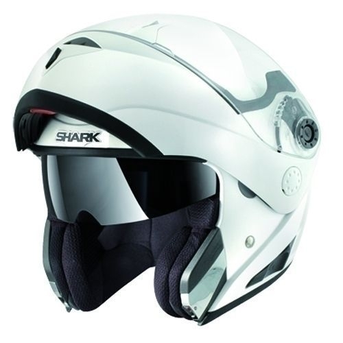 Cască Moto Flip Up SHARK OPENLINE PRIME · Alb