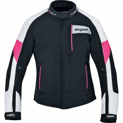 Geacă Moto Damă din Textil SIXGEAR JOYCE 