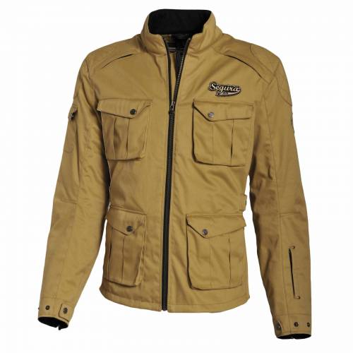 Geacă Moto Damă din Textil SEGURA LADY MOORE · Bej 