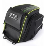 Geantă Moto pentru Șa BAGSTER TRANSFORMER · Negru / Verde-fluo 