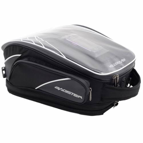 Geantă Moto pentru Rezervor cu Magnet BAGSTER FLASH · Negru
