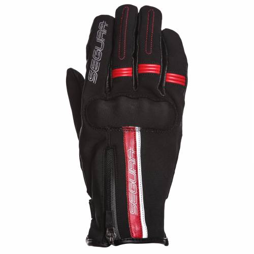 Mănuși Moto din Textil SEGURA HARDING · Negru / Roșu