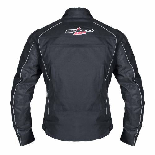 Geacă Moto din Textil SPEED UP ELEMENT · Negru 