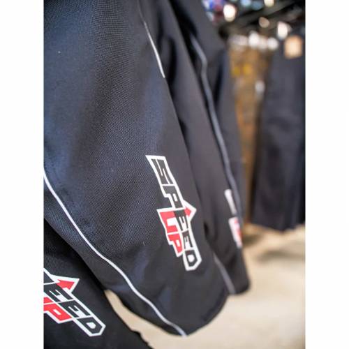 Geacă Moto din Textil SPEED UP ELEMENT · Negru 