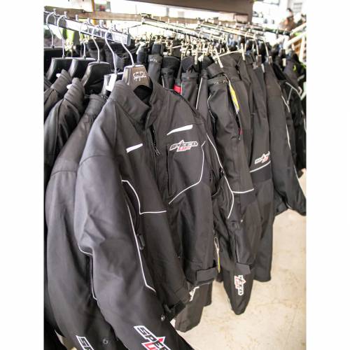 Geacă Moto din Textil SPEED UP ELEMENT · Negru 