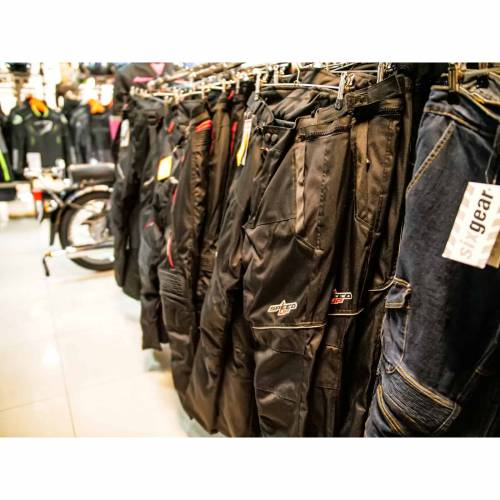 Pantaloni Moto din Textil SPEED UP ELEMENT · Negru 