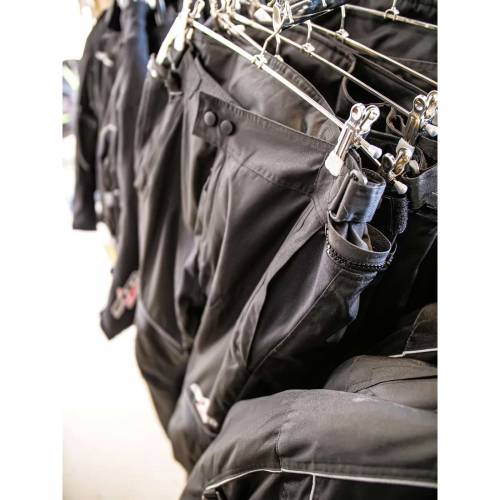 Pantaloni Moto din Textil SPEED UP ELEMENT · Negru 