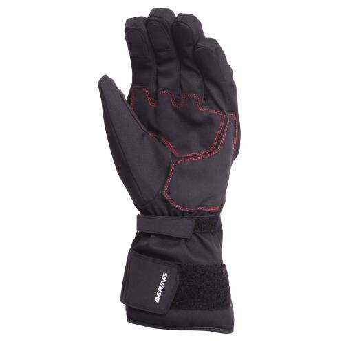 Mănuși Moto din Textil cu Încălzire Electrică BERING VESUVIO · Negru / Alb 