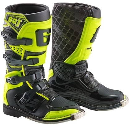 Cizme Enduro - Cross Copii GAERNE SGJ · Negru / Verde-Fluo